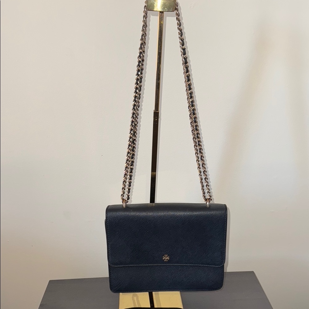 Tory Burch Black Chain Shoulder Bag
